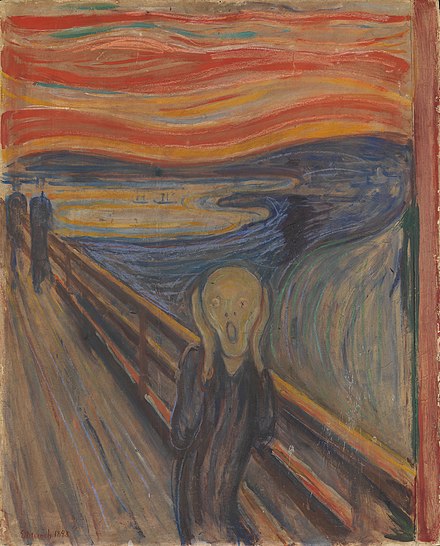 Edvard Munch, Çığlık ya da diğer adıyla Hayıııır :) 